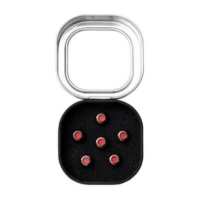 Martin Liquid Metal Bridge Pin Set - Gold with Red image 3