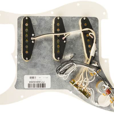 Mint Fender Pre-Wired Strat Pickguard, Original 57/'62 SSS, Tortoise Shell 11 Hole PG image 2