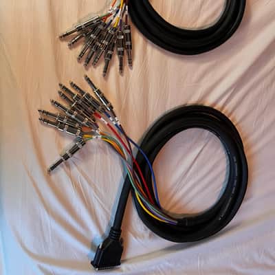 Hosa DTP-802 8-channel DB25 to 1/4 inch TRS Snake image 2