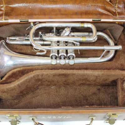 Bach Stradivarius Model 184 Shepherds Crook Cornet NICE image 1