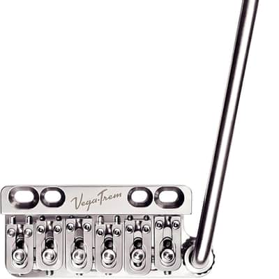 Open Box. Made in Spain! Vega-Trem VT1 2-Points Glossy Stratocaster Guitar Tremolo Bridge No Mods Easy Installation image 2