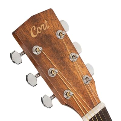 Cort Earth Series 60 Dreadnought Acoustic Guitar- Natural Gloss image 12