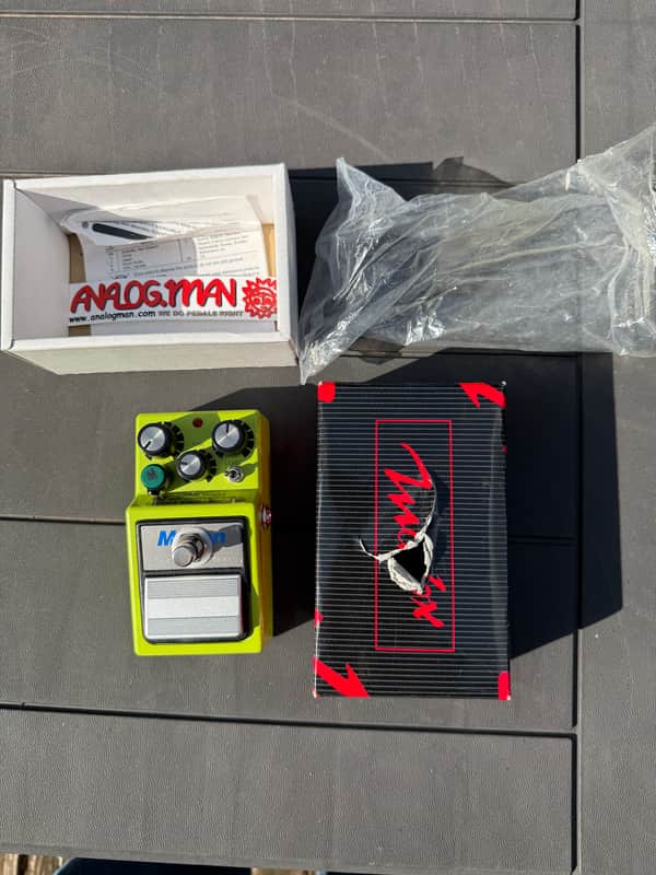 Analogman/Maxon SD-9 Sonic Distortion 2021 - Green