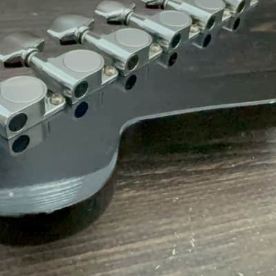 80s FERNANDES FST-90 Stratocaster Neck Black w/Locking Nut image 17