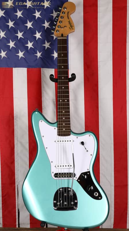 Squier Limited Edition Affinity Jaguar - Mystic Seafoam image 1