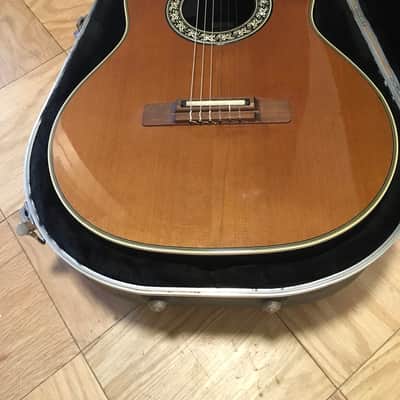 Ovation 1613-4 1972 Natural classic-electric guitar made in USA image 3