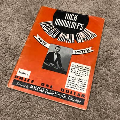 Nick Manoloff's Hawaiian Guitar Method - Book 1 (1936) image 1