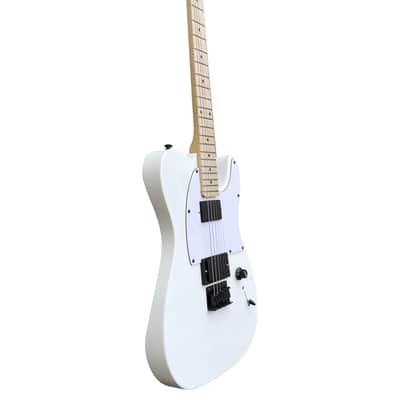 Dynacaster BT-1 Super Tele Humbuckers w/ Preamp Electric Guitar Olympic White image 8