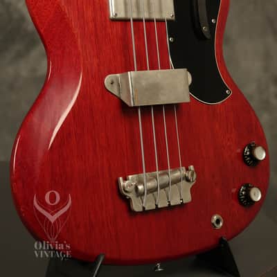 all original 1964 Gibson EB-0 Bass Cherry image 10