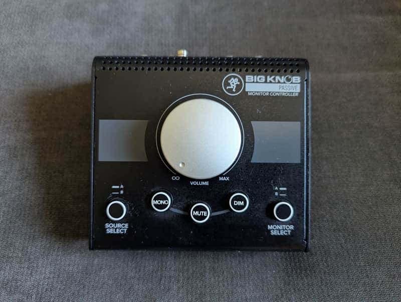 Mackie Big Knob Passive Monitor Controller 2017 - Present - Black image 1