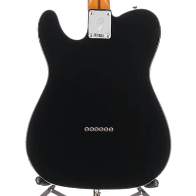 Fender Certified Pre-Owned Vintera II '60s Telecaster Thinline, Maple Fingerboard, Black (G7) (16414) image 2