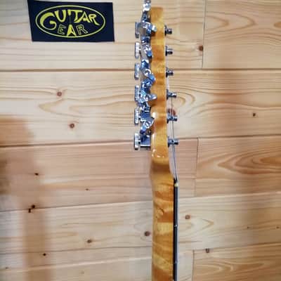 Fender American Custom Strat NOS Rosewood Fingerboard - Amber Natural image 6