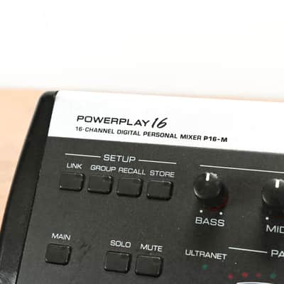 Behringer Powerplay P16-M 16-Channel Digital Personal Mixer CG01ZS2 image 4