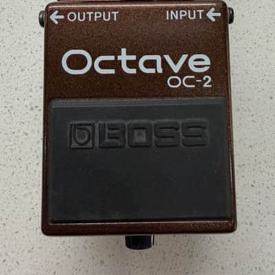 Boss OC-2 Octave (Black Label) 1989 - 1997 - Brown image 1