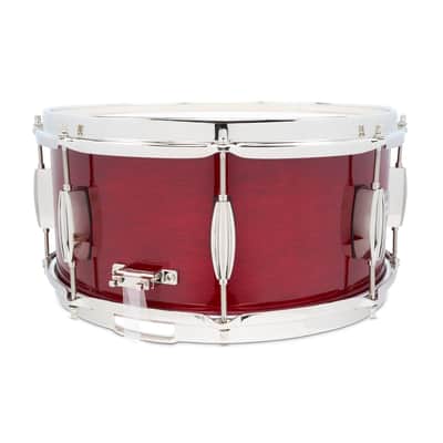 Slingerland Studio King 6.5x14 Snare Drum Royal Crimson Lacquer image 3