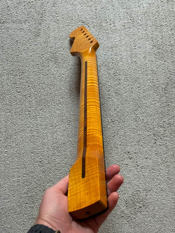Unbranded Vintage Tint Flame Maple Neck 2026 - Vintage Tint image 1