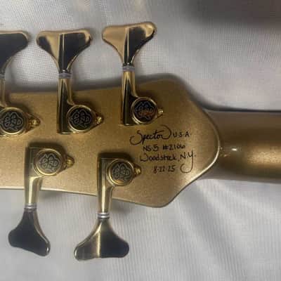 Spector USA Custom Shop NS-5XL Gold 50th Anniversary - 9.3 lbs - G05646 image 7