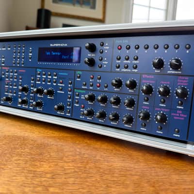 Novation Supernova Polyphonic Rackmount Synthesizer in Flight Case