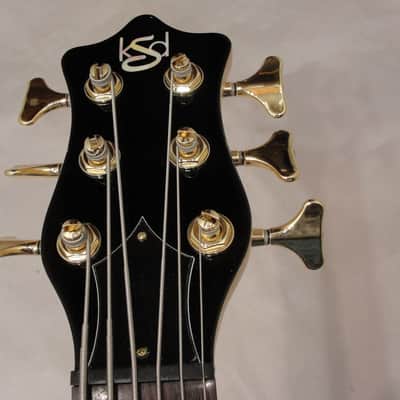 Ken Smith Design KSDB6 Barn Burner Deluxe 6 String Electric Bass Guitar 2015 Natural image 4