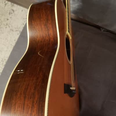 Santa Cruz Guitar Co. | OM Custom | Brazilian Rosewood & Tunnel 13 Redwood | Serial No. 4741 | Nitrocellulose image 18