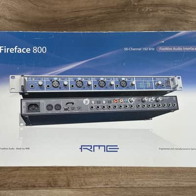 RME Fireface 800 Firewire Audio Interface 2000s - Blue image 1