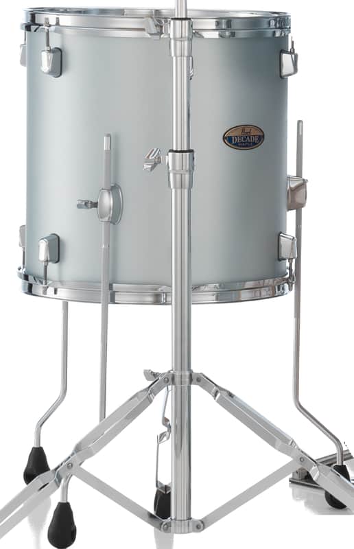 Pearl Decade Maple 16x16" Blue Mirage Lacquer #208 Floor Tom Drum w/Legs | WorldShip | NEW | Authorized Dealer image 1