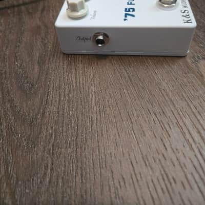 K&S Audio '75 Fuzz 2025 PNP Germanium transistor positive ground - White image 3
