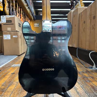 Fender Custom Shop Limited 1953 Telecaster Relic Aged Black w/Tweed Case image 3