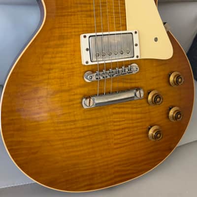 2025 Gibson Custom Shop '59 Les Paul  8.45 lb  - Dirty Lemon VOS _ R9 1959 Historic Reissue Bild 3