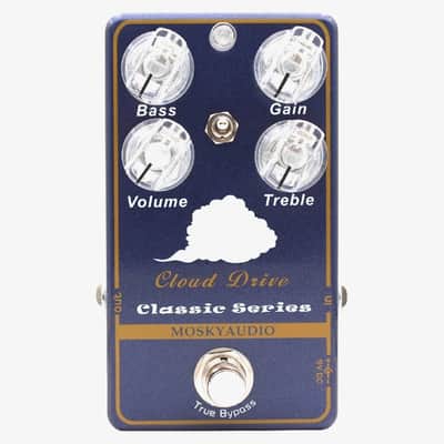Mosky Cloud Drive Clean Overdrive and Clean Booster Guitar Effect Pedal True Bypass