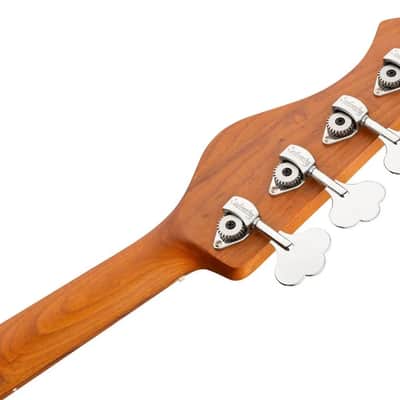 Sadowsky MetroExpress 22-Fret Will Lee Artist Line Bass, Morado Fingerboard, 4-String - Solid Candy Apple Red Metallic High Polish image 3