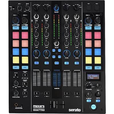 Mixars QUATTRO Professional 4-Channel Mixer and Controller for Serato DJ (Demo Unit) image 2
