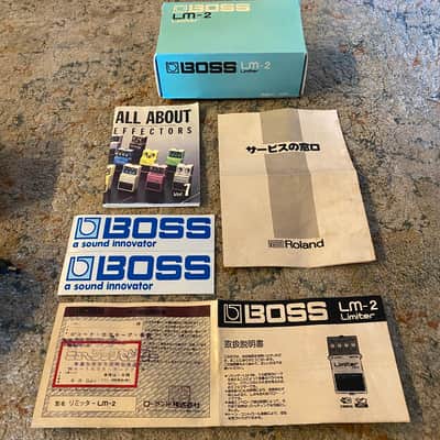 Boss LM-2 Limiter MADE IN JAPAN Black Label Near MINT 1987 image 14