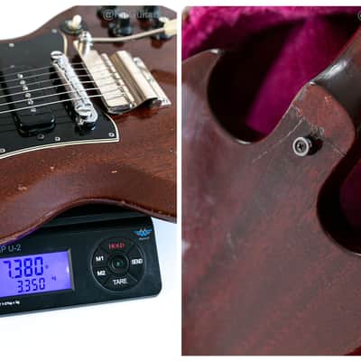 1969 Gibson SG Special with Vibrola in Cherry 7.4lbs image 9