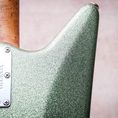 ERNIE BALL USA Music Man BFR Albert Lee Signature HSS "Seafoam Sparkle + Maple" (2021) image 19