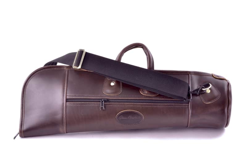Trumpet Gig Bag - Single Trumpet - Leather - Glenn Cronkhite image 1