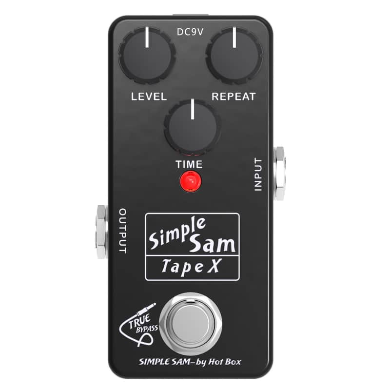 Simple Sam Tape X Analog+Digital Tape Delay Guitar Effect Pedal True Bypass Astounding Tone image 1
