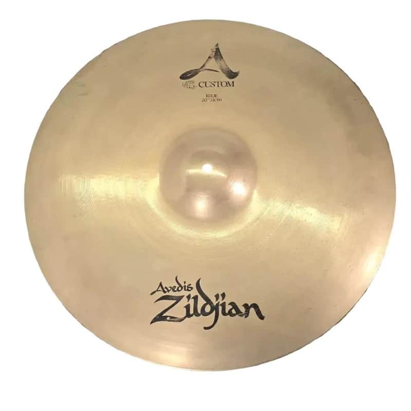 Used Zildjian A Custom Ride Cymbal 20" - Good image 1