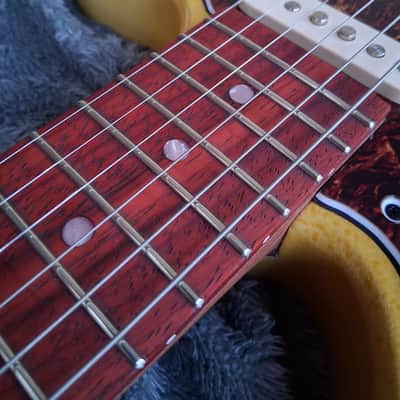 Neocas+er | Al Cobb Luthier handmade, classic-styled, vintage-inspired, headless, multiscale guitar image 10