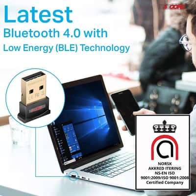 5 Core 50 Pieces Bluetooth 4.0 USB 2.0 CSR 4.0 Dongle Adapter for PC LAPTOP WIN XP 7 8 10 DONGLE BT 50PCS imagen 8