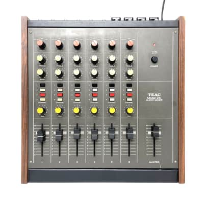 Teac Model 2A Vintage Analog Mixer 6 inputs Nice Saturation Sound Made in Japan Worldwide Shipment image 1