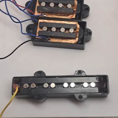 Ibanez Infinity Bass Pickups P/J Set- Tested! Works!- for Soundgear or Gio Series image 5