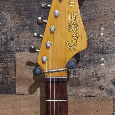 1965 Hagstrom II with Original Case - Sunburst - image 8