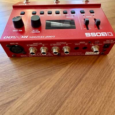 Boss RC-500 Loop Station 2020 - Present - Red image 4