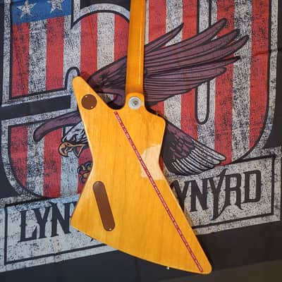 Gibson Allen Collins Korina Explorer, 1 of 38, Murphy Aged, Lynyrd Skynyrd w/OHSC & Case Candy image 2