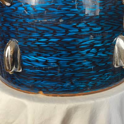 Slingerland 9x13 tom Blue Agate pearl 1973 image 5