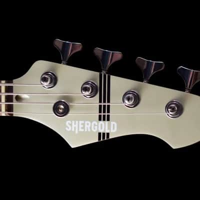 Shergold Telstar Standard Bass SBT14 2024 - Champagne Gold image 12