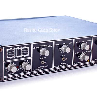 AMS DM2-20 Tape Phase Simulator Serviced DM 2-20 Rare Vintage Rack Phaser Effect Unit image 4