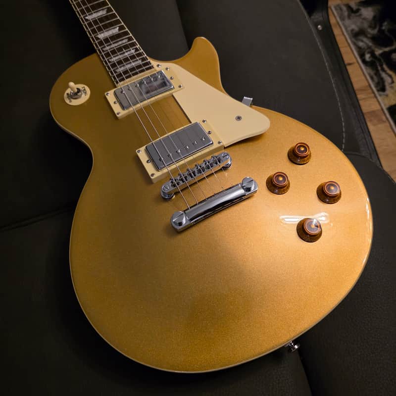 1990 – 2019 Epiphone Les Paul Standard Metallic Gold