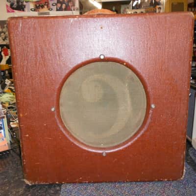Ampeg Super 800 bass amp 1949 brown image 1